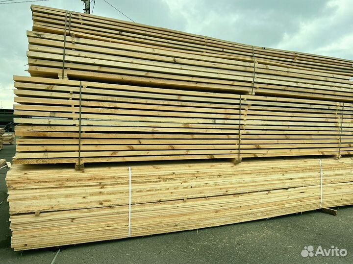 Брус обрезной 100х150х6000мм с доставкой