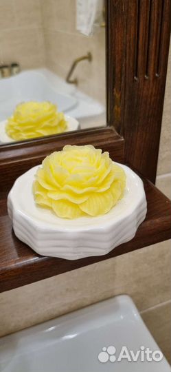 Цветы из мыла