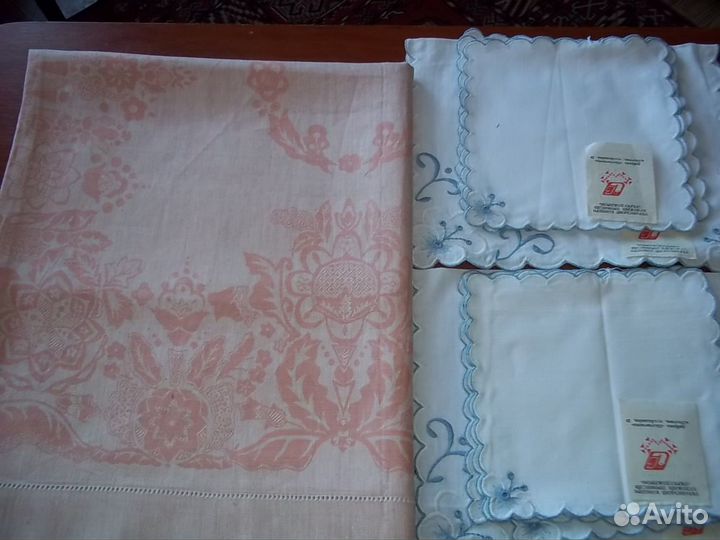 Скатерть и салфетки СССР