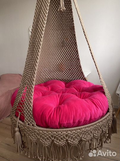 Кресло-гамак макраме