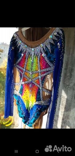 Купальник для художественной гимнастики 130+