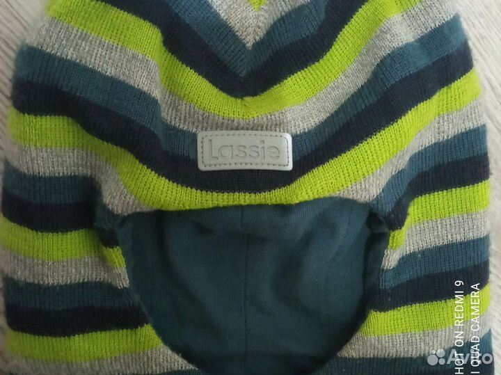 Шапка шлем lassie р. 46