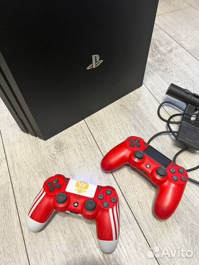 Sony playstation 4 Pro модель7208B 1Tb камера,2джо