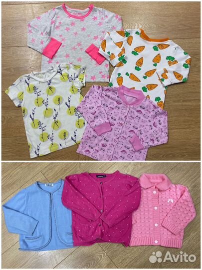 Вещи пакетом на девочку 80 86