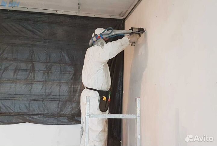 Утепление пенополиуретаном заливка в межстеновое п