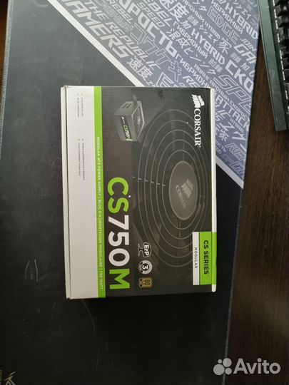 Блок питания corsair cs750m 750w