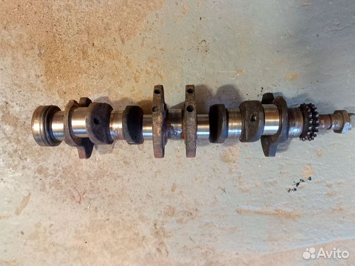 Коленчатый вал и блок двигателя, на Ваз2101-2107