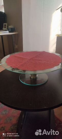 Тортовница на ножке разборная