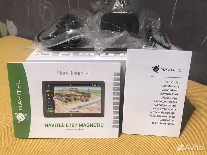 Gps навигатор Navitel E707 magnetic