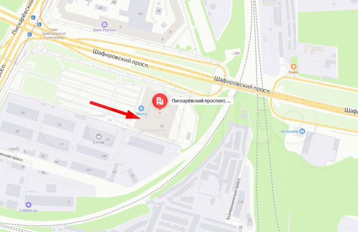 Торговая площадь, 30 м² в Ленте