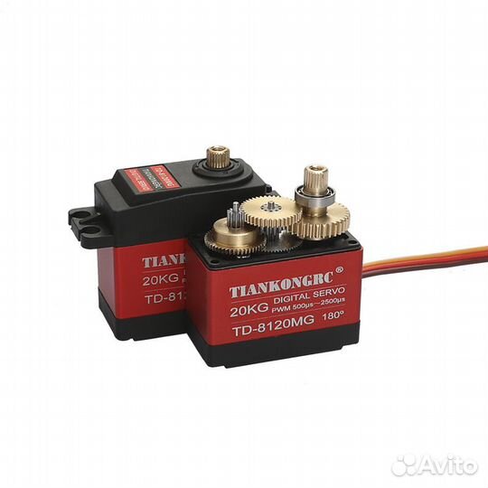 Мощный сервопривод TD-8120MG 20KG 180 градусов