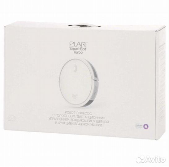 Робот-пылесос Elari SmartBot Turbo SBT-002T White