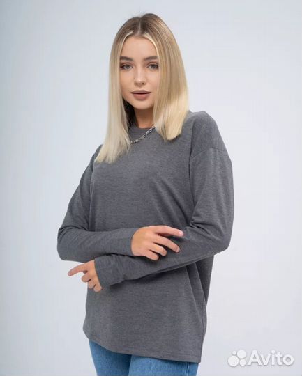 Лонгслив женский