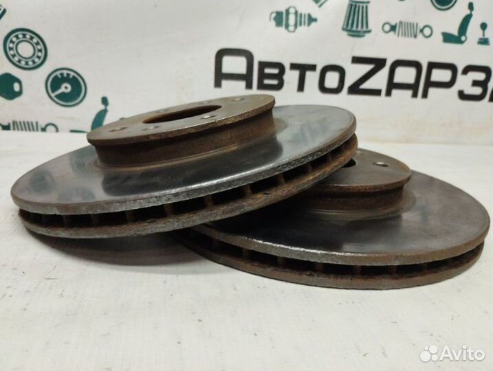 Тормозные диски переднее Hyundai Solaris седан