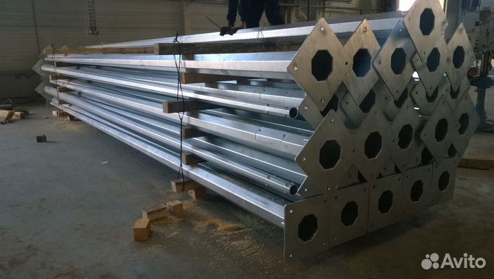 Опора огк-8. Граненая опора освещения