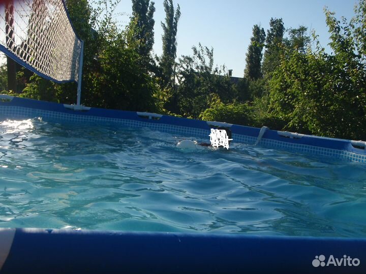 Каркасный бассейн intex бу Диаметр,высота: 549х122