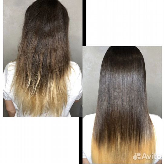 Ботокс для волос кератиновое выпрямление нанопласт