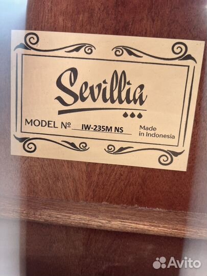 Акустическая гитара Sevillia IW-235M NS