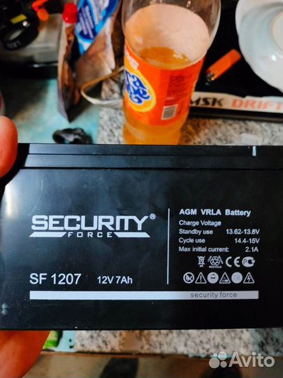 Аккумулятор 12v 7ah