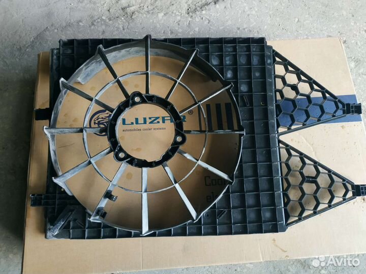 Кожух вентилятора на volkswagen polo 2011-2020