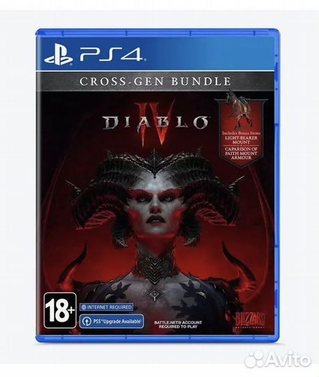 Diablo 4 ps4 (дубляж)
