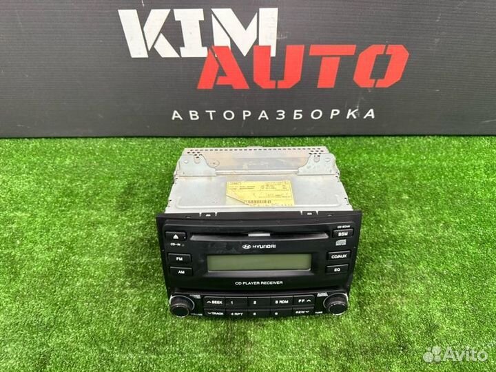 Магнитола штатная Hyundai Elantra Hd 1.6 G4FC 2008