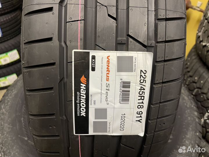 Hankook Ventus S1 Evo 3 K127 225/45 R18 91Y