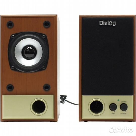 Компьютерные колонки dialog w202 в отличном сост