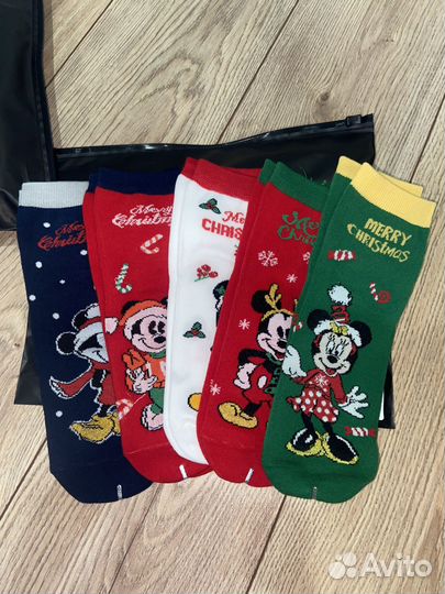 Носки новогодние детские