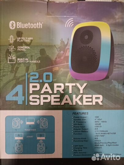 Блютуз колонка 60 dB