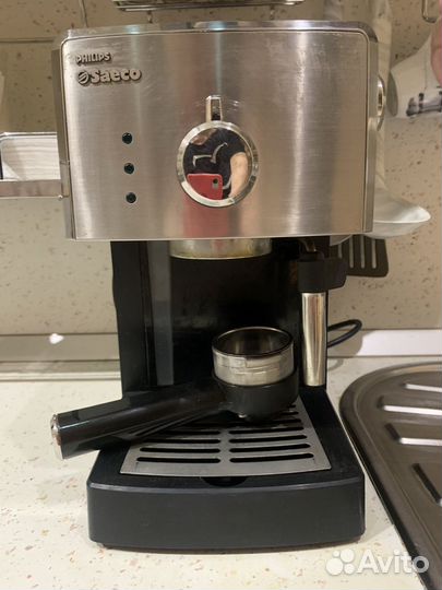 Кофеварка рожковая saeco philips