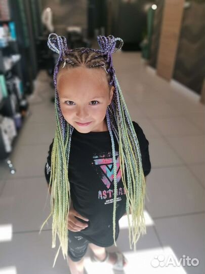 Афрокосы, причёски с канекалоном