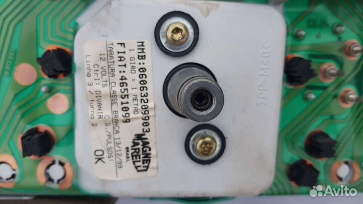 Панель приборов Fiat Palio Weekend Фиат Палио