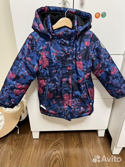 Зимний костюм для девочки 104-110