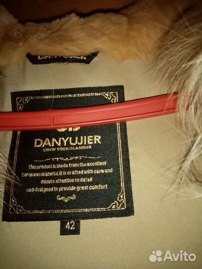 Парка женская с натуральным мехом