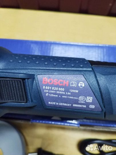 Ушм болгарка 125мм Bosch