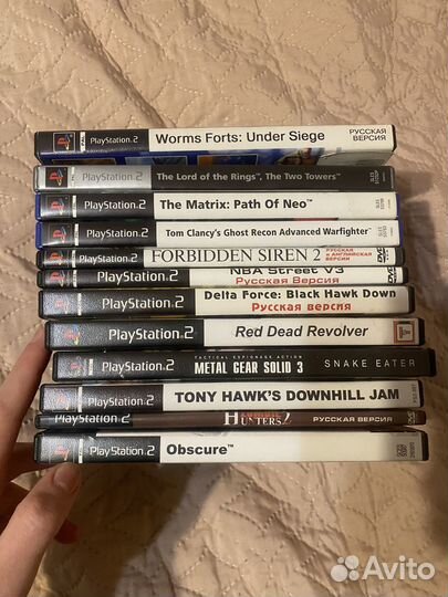 Игры на ps2 диски