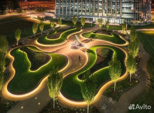 Подсветка фасадов и комнат гибким неоном