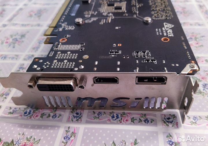 Видеокарта msi gtx 1060 6gb OCV1