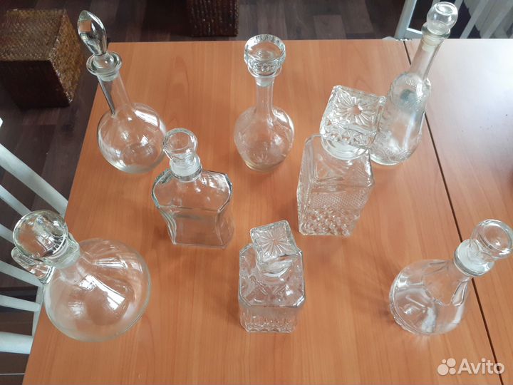 Штофы и графины СССР