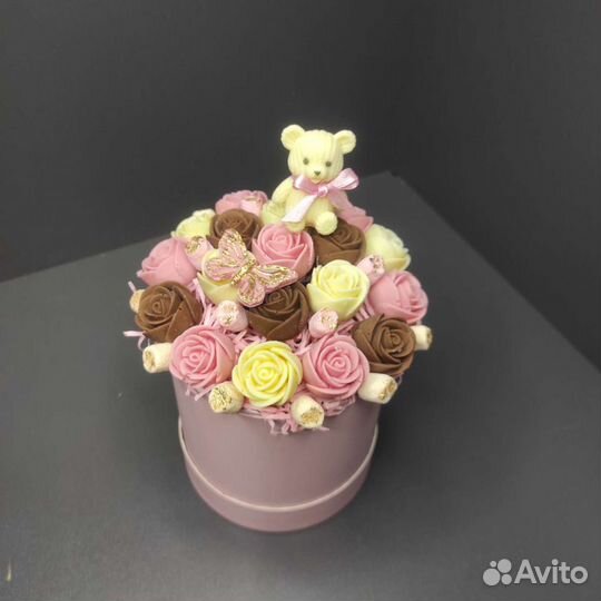 Подарок шоколадные розы