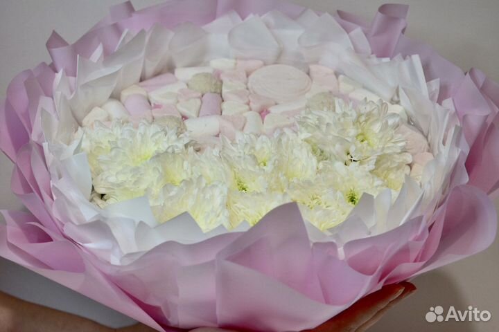 Съедобные букеты, букеты из конфет