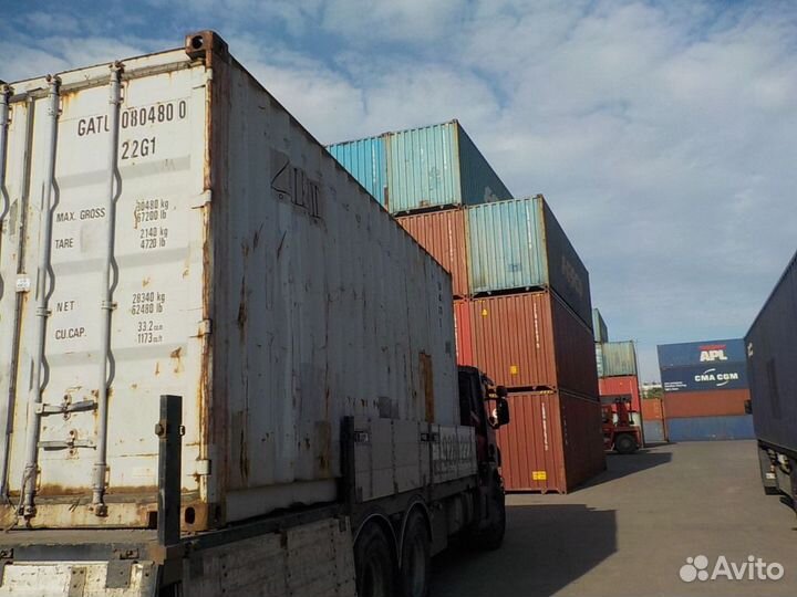 Контейнер 20 футов б/у gatu0804800
