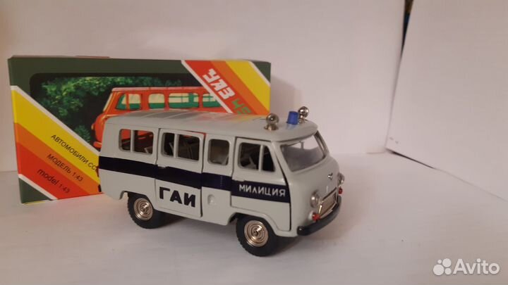 УАЗ 452 гаи милиция СССР 1/43