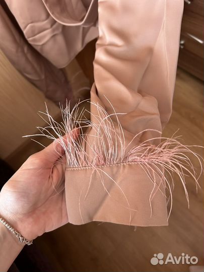 Рубашка с перьями