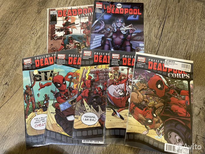 Комиксы на английском Deadpool corps