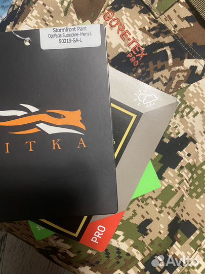 Штаны Sitca Stormfront PRO Laminate L,XL