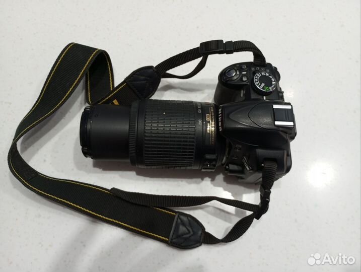 Фотоаппарат nikon d3100 с телеобьективом 55-200