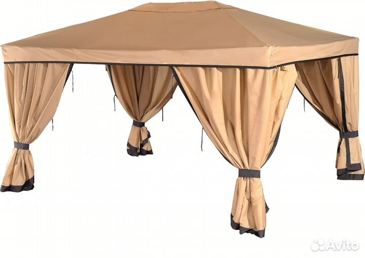 Замена акриловой ткани на маркизы