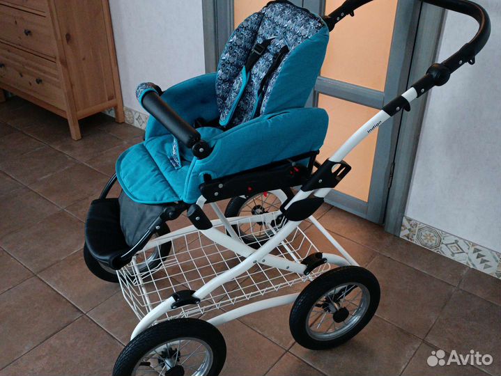 Коляска 2 в 1 индиго
